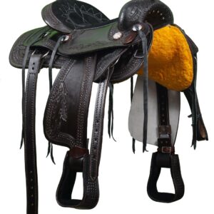 Leather Western Trail Saddle